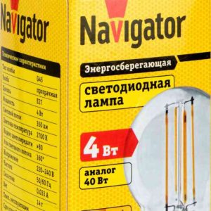 Лампа светодиодная Navigator