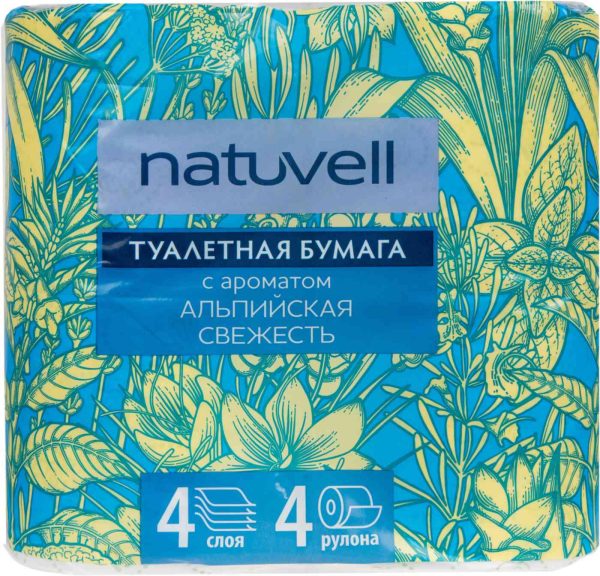 Туалетная бумага  Natuvell