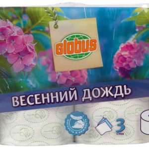 Туалетная бумага  Глобус