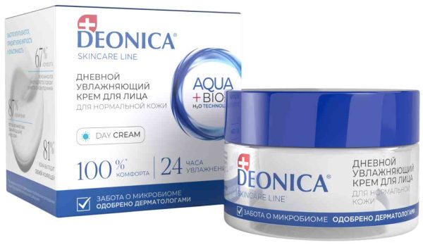Крем для лица дневной увлажняющий Deonica