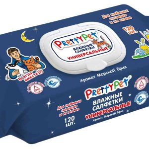 Влажные салфетки универсальные PrettyPet