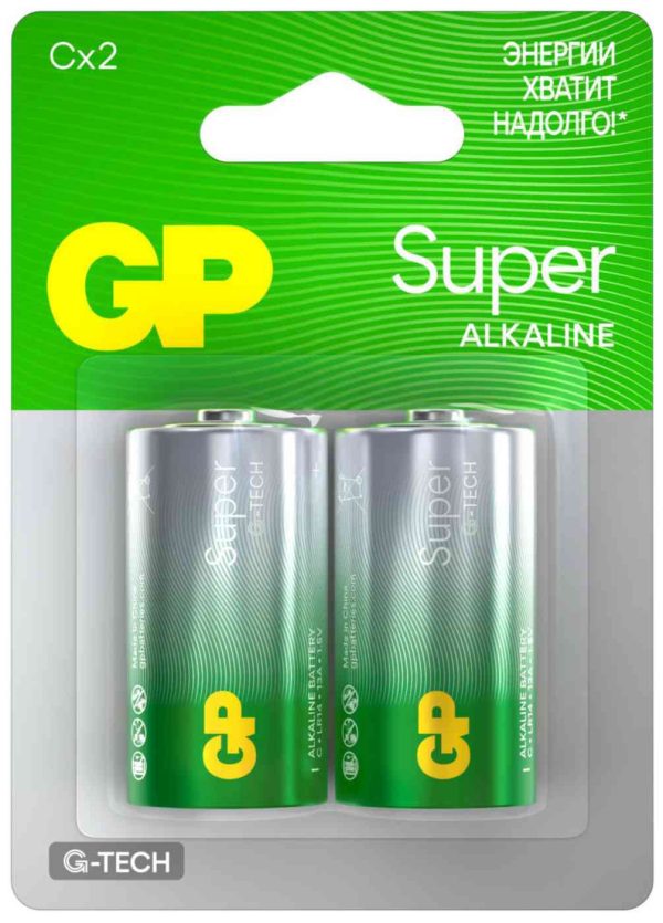 Батарейки алкалиновые GP
