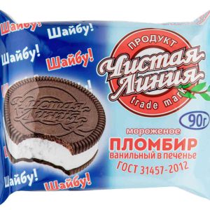 Мороженое пломбир Чистая Линия
