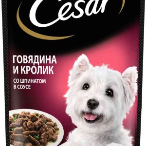 Влажный корм для собак  Cesar