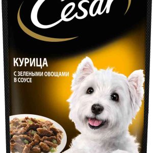 Влажный корм для собак  Cesar