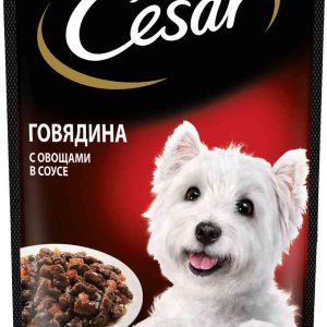 Влажный корм для собак  Cesar