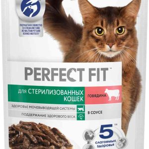 Влажный корм для стерилизованных кошек  Perfect Fit