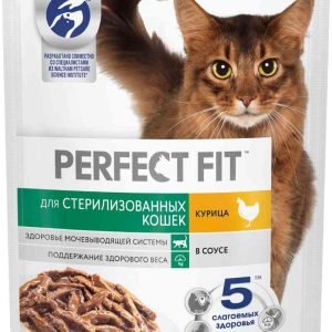 Влажный корм для стерилизованных кошек  Perfect Fit
