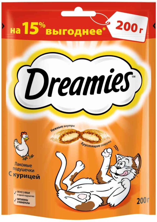 Лакомство для взрослых кошек  Dreamies