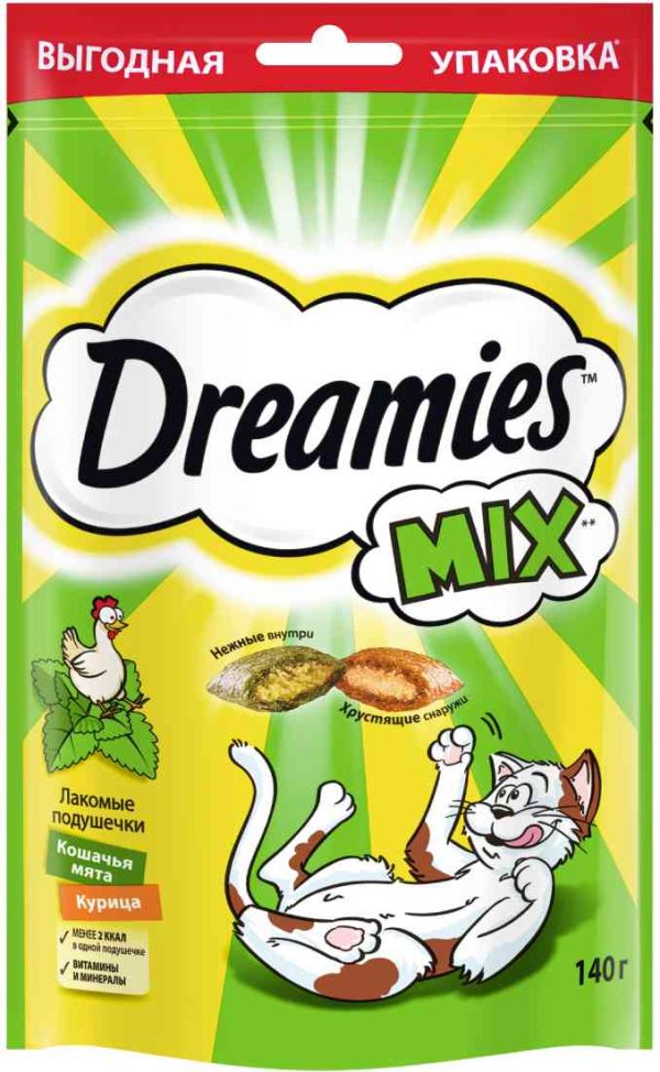Лакомство для кошек для взрослых кошек  Dreamies