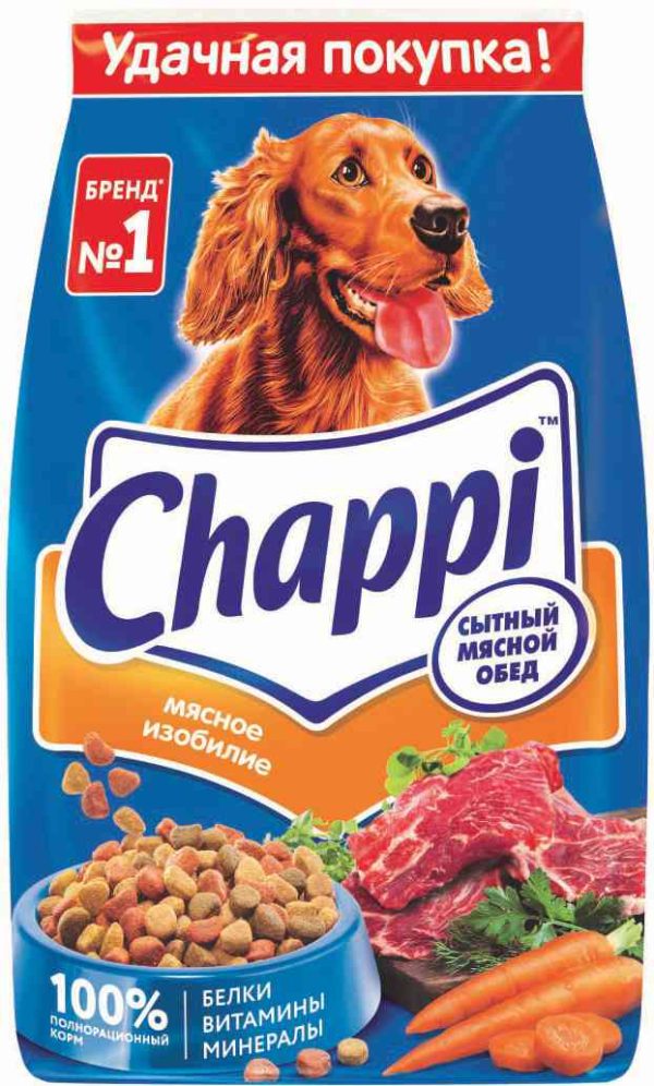 Сухой корм для собак  Chappi