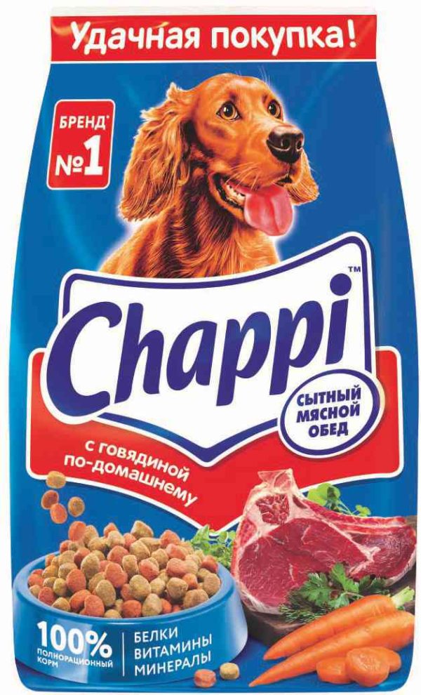 Сухой корм для собак  Chappi