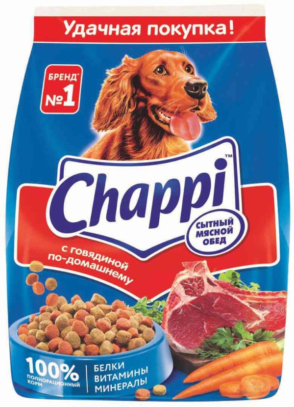 Сухой корм для собак  Chappi