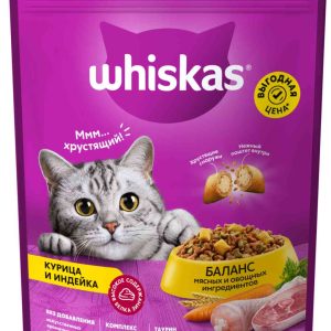 Сухой корм для кошек от 7 лет  Whiskas