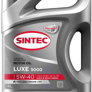 Масло моторное полусинтетическое SINTEC