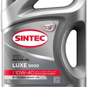Масло моторное полусинтетическое SINTEC