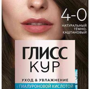 Крем-краска для волос стойкая Глисс Кур