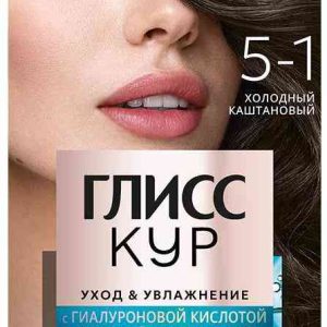 Крем-краска для волос стойкая Глисс Кур