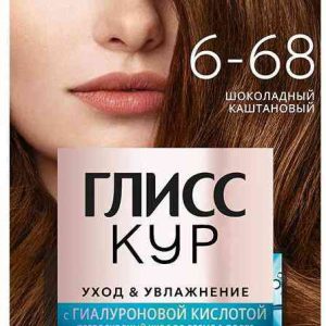 Крем-краска для волос стойкая Глисс Кур