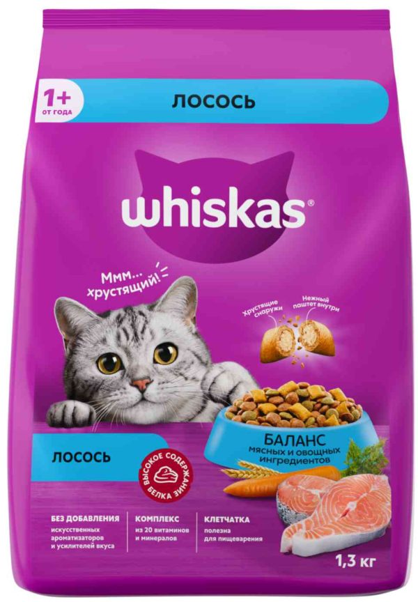 Сухой корм для кошек  Whiskas