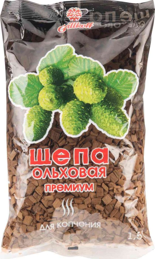 Щепа для копчения ольховая Grillkoff