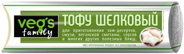 Тофу шёлковый Veg's Family