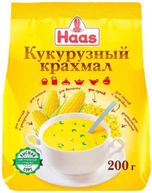 Крахмал кукурузный Haas