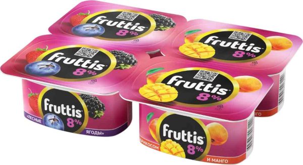 Продукт йогуртный  Fruttis