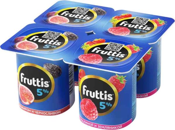Продукт йогуртный Сливочное лакомство Fruttis