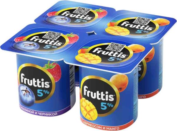 Продукт йогуртный Сливочное лакомство Fruttis