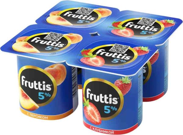 Продукт йогуртный Сливочное лакомство Fruttis