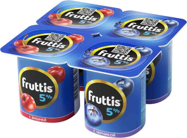 Продукт йогуртный Сливочное лакомство Fruttis