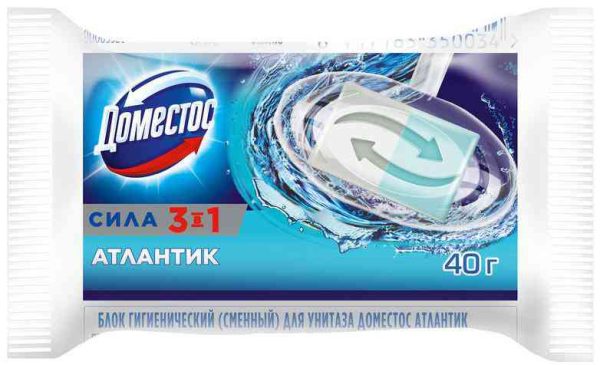 Блок для унитаза сменный Доместос