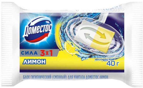 Блок для унитаза сменный Доместос