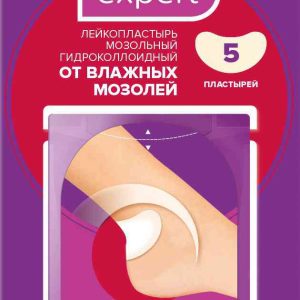 Пластырь от влажных мозолей гидроколлоидный Foot Expert