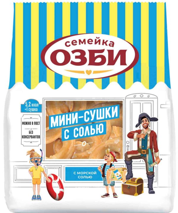 Мини-сушки  Семейка Озби