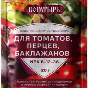 Удобрение водорастворимое Богатырь