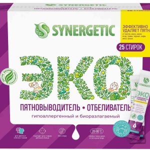 Отбеливатель-пятновыводитель для стирки  Synergetic