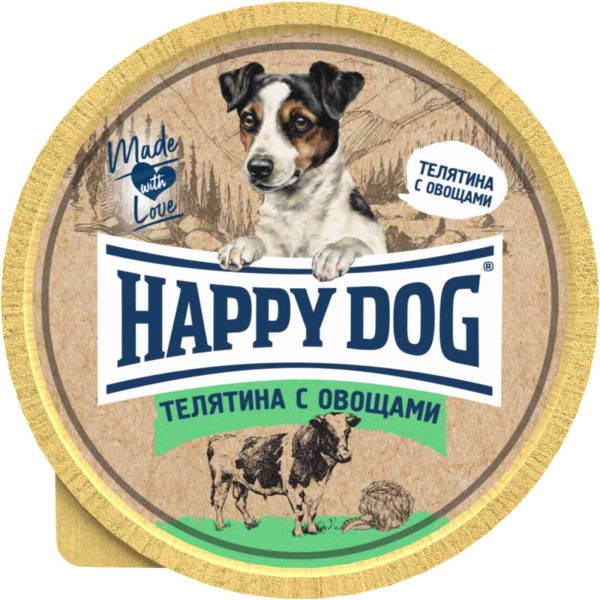 Влажный корм для собак с чувствительным пищеварением  Happy Dog