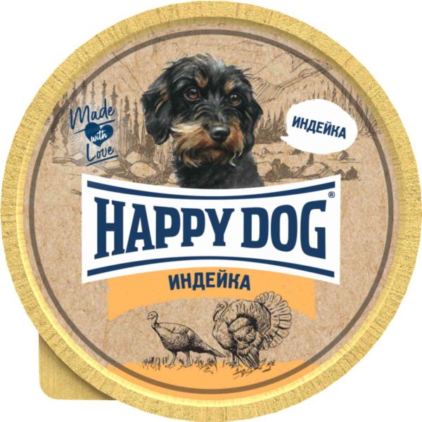 Влажный корм для собак с чувствительным пищеварением  Happy Dog
