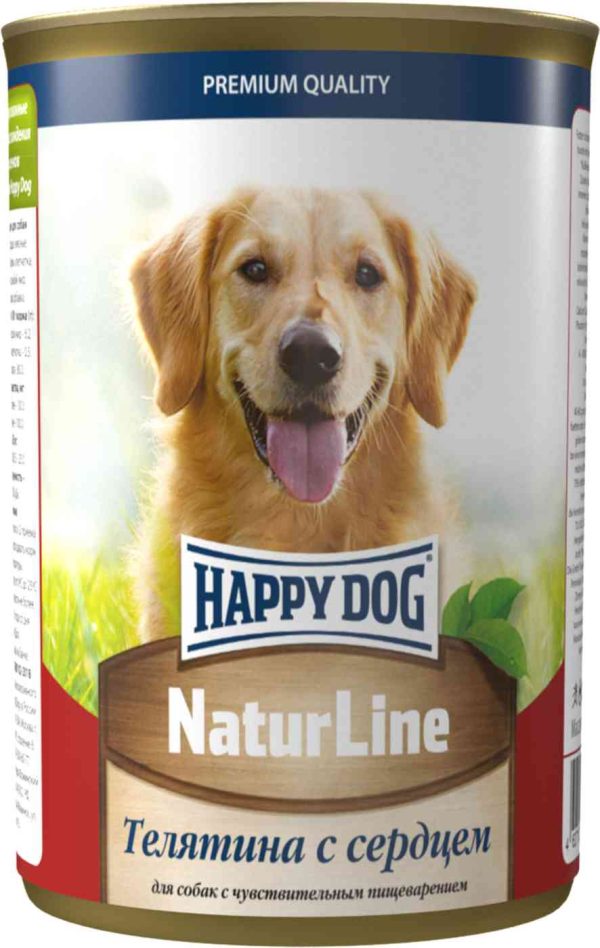 Влажный корм для собак с чувствительным пищеварением  Happy Dog