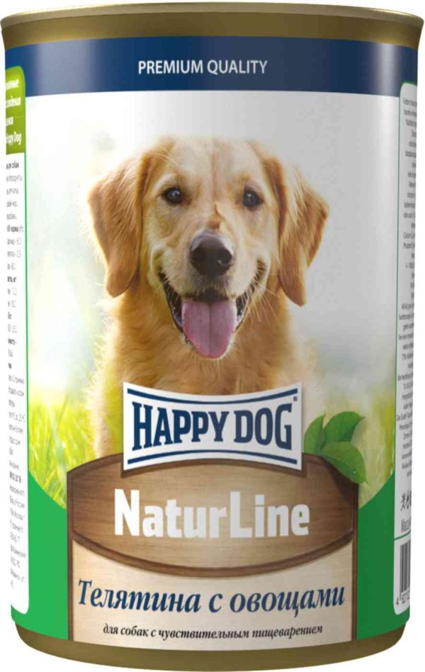 Влажный корм для собак с чувствительным пищеварением  Happy Dog