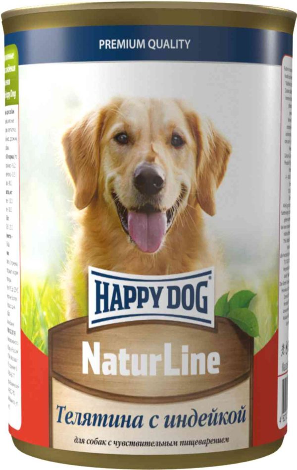 Влажный корм для собак с чувствительным пищеварением  Happy Dog