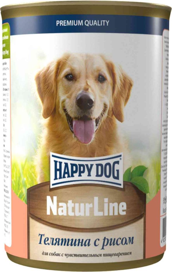Влажный корм для собак с чувствительным пищеварением  Happy Dog