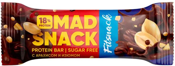 Батончик протеиновый Fitsnack