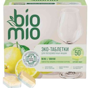 Эко-таблетки для посудомоечных машин мини BioMio