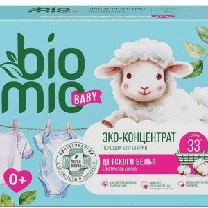 Порошок-концентрат для стирки детского белья экологичный BioMio
