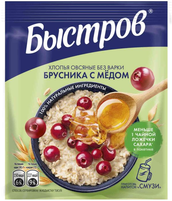 Каша овсяная Быстров