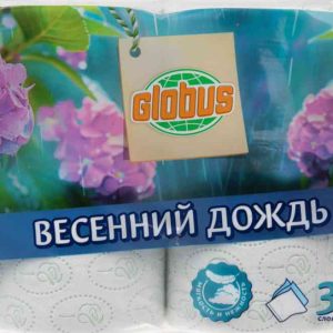 Туалетная бумага  Глобус