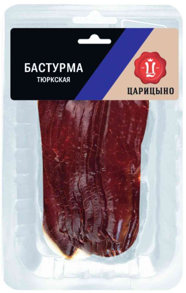 Бастурма из говядины сырокопчёная Царицыно